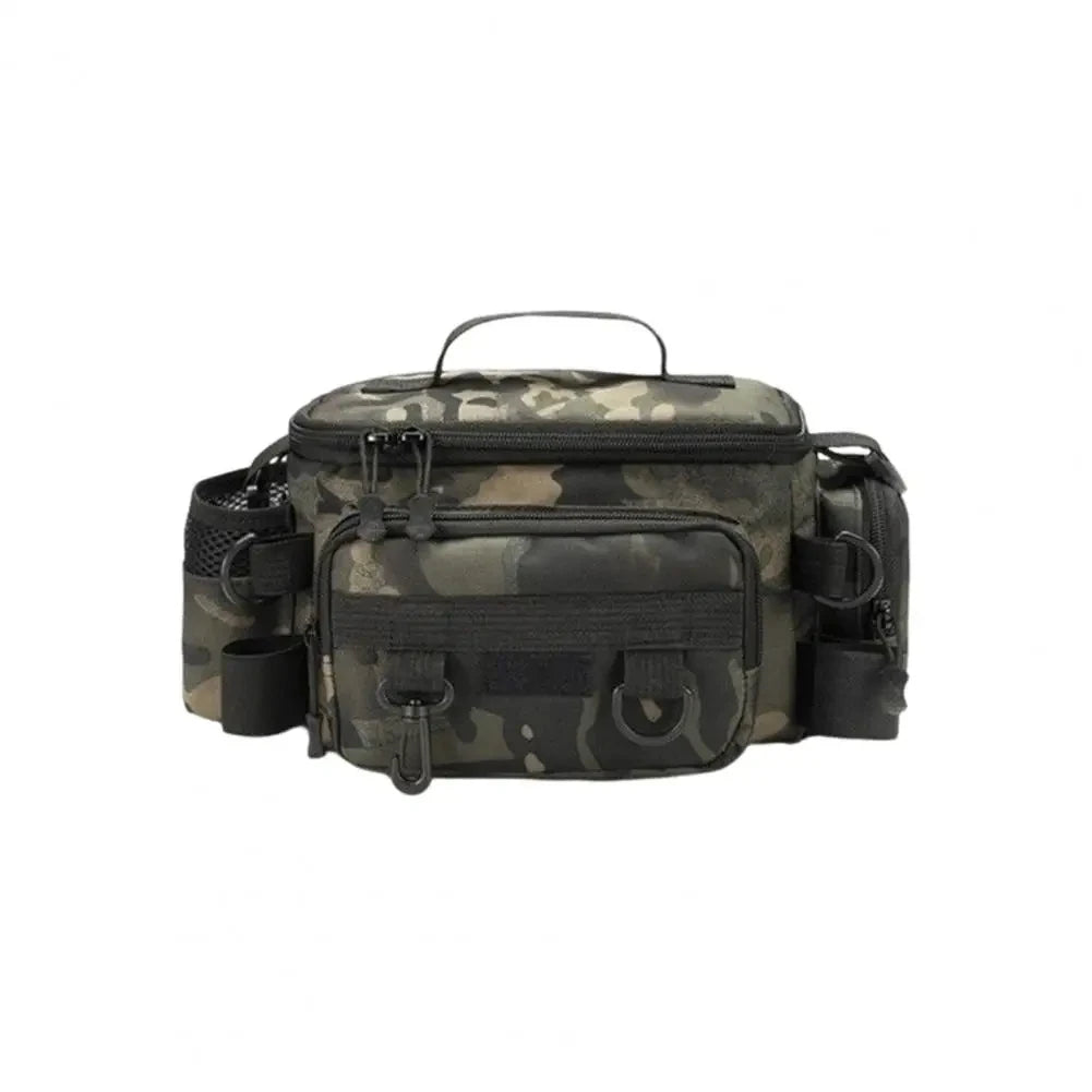Portable Fishing Shoulder Bag – Rod Holder Storage for Outdoor Sports