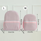 Seersucker Striped Backpack – Classic Kids Book Bag for Preschool