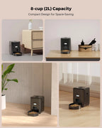 Automatic Pet Feeder – Timed Food Dispenser for Cats and Dogs