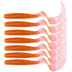 Soft Tail Fishing Lures – 8cm Artificial Bait Tackle for Freshwater Anglers