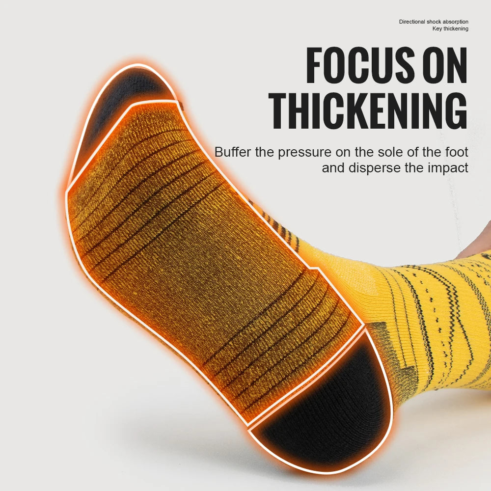 Merino Wool Hiking Socks – Lightweight Mid-Calf Performance for Outdoor Sports