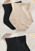 Seamless High Waist Shapewear – Ice Silk Tummy Control Panties for Women