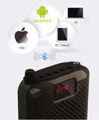 Portable Voice Amplifier – Wireless Bluetooth Speaker for Teaching and Tours