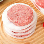 Hamburger Patty Paper – Non-Stick Wax Sheets for Frozen Meat Storage