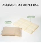 Flannel Pet Bed – Breathable Warm Cushion for Small Dogs and Cats