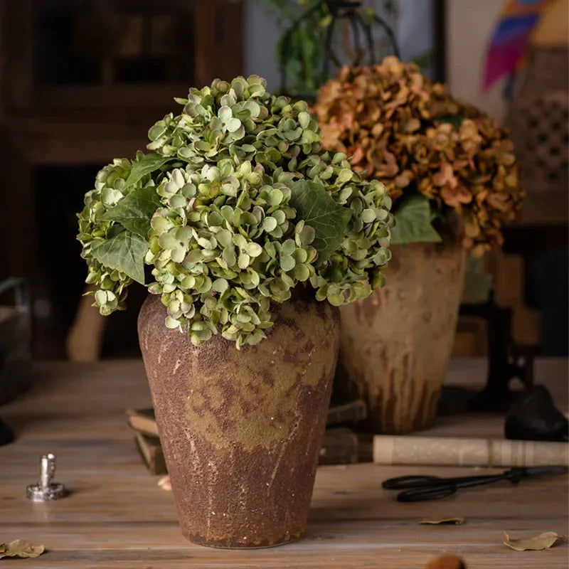 Artificial Silk Hydrangea – Realistic Flower Stem for Wedding Decor