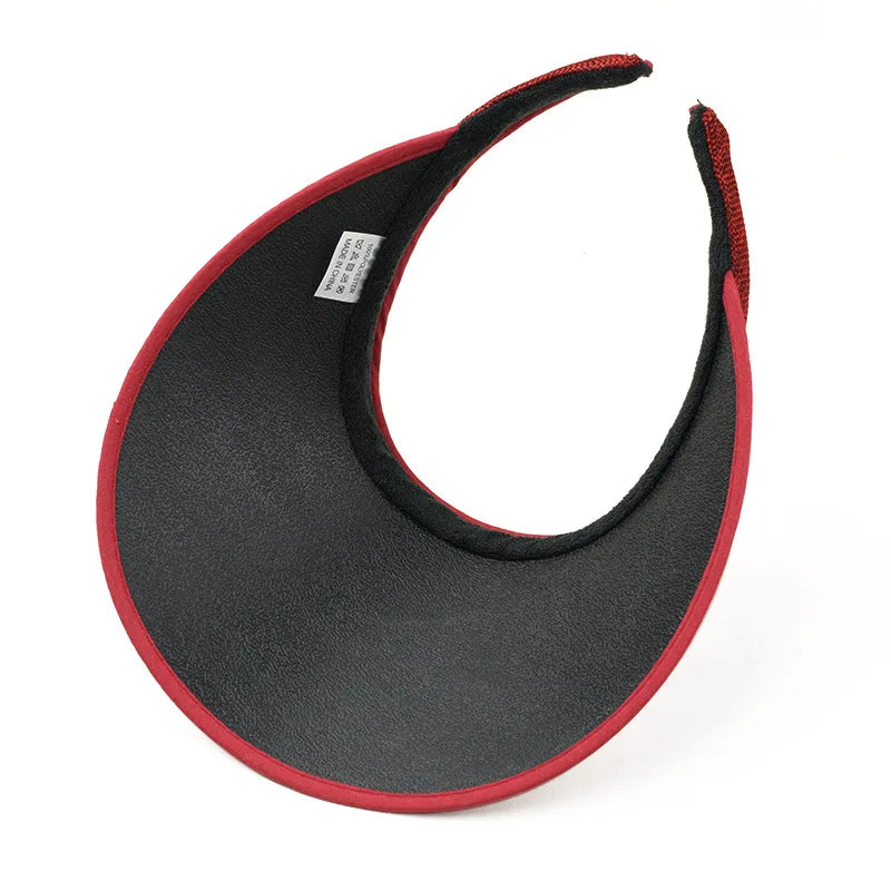 Wide Brim Sun Visor Hat – UV Protection for Outdoor Sports and Beach