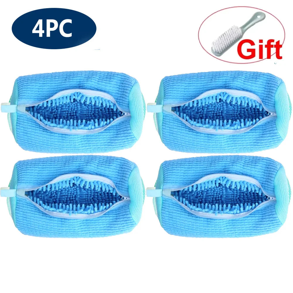 Mesh Sneaker Washing Bag – Reusable Protective Laundry Pouch for Tennis Shoes