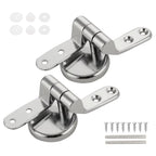 Zinc Alloy Toilet Seat Hinges – Replacement Mounting Hardware for Toilet Lids