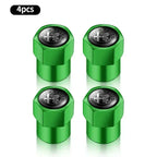Metal Car Tire Valve Stem Caps – Automotive Accessory for Alfa Romeo Models