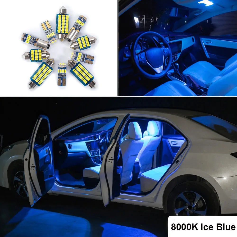 Canbus LED Interior Light Kit – Replacement Bulbs for Toyota Corolla