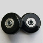 Silent Rubber Luggage Wheels – Durable Travel Bag Replacement for Repair