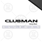 3D Metal Letter Emblem – Rear Trunk Badge for MINI Cooper S Styling