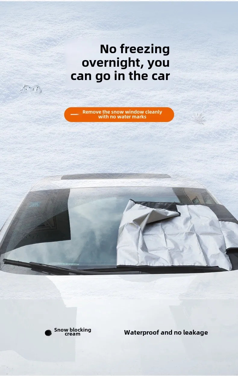 Windshield Snow Cover – All-Weather Ice Protector for Winter Vehicle Care