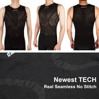 Seamless Cycling Base Layer – Compression Undershirt for Sports and Fitness