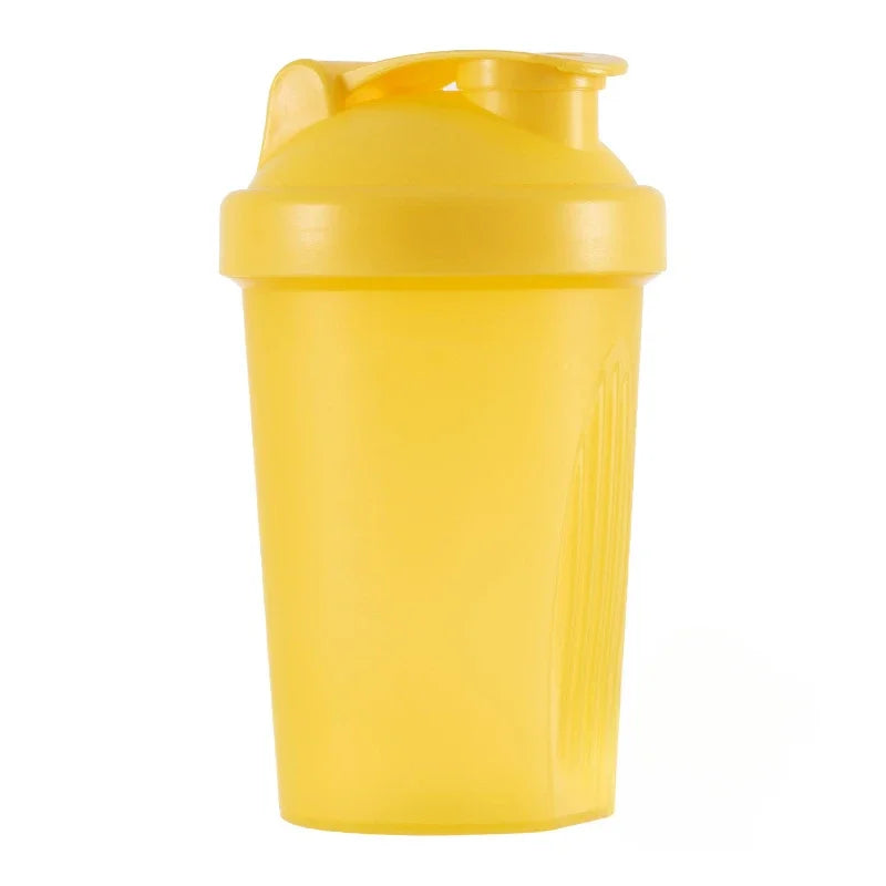 400ml Portable Plastic Shaker Bottle – Protein Mixer for Fitness Gym Sports