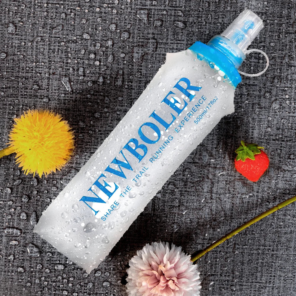 Collapsible Silicone Water Bottle – Portable Hydration for Outdoor Sports