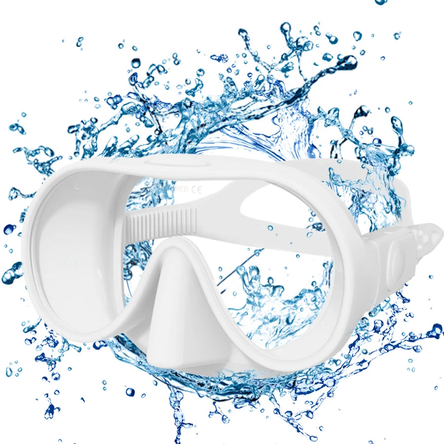Full Face Snorkel Mask – Anti-Fog Panoramic Diving Goggles for Underwater Swimming