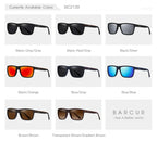 Polarized TR90 Sports Sunglasses – Lightweight UV Protection for Outdoor Men Women