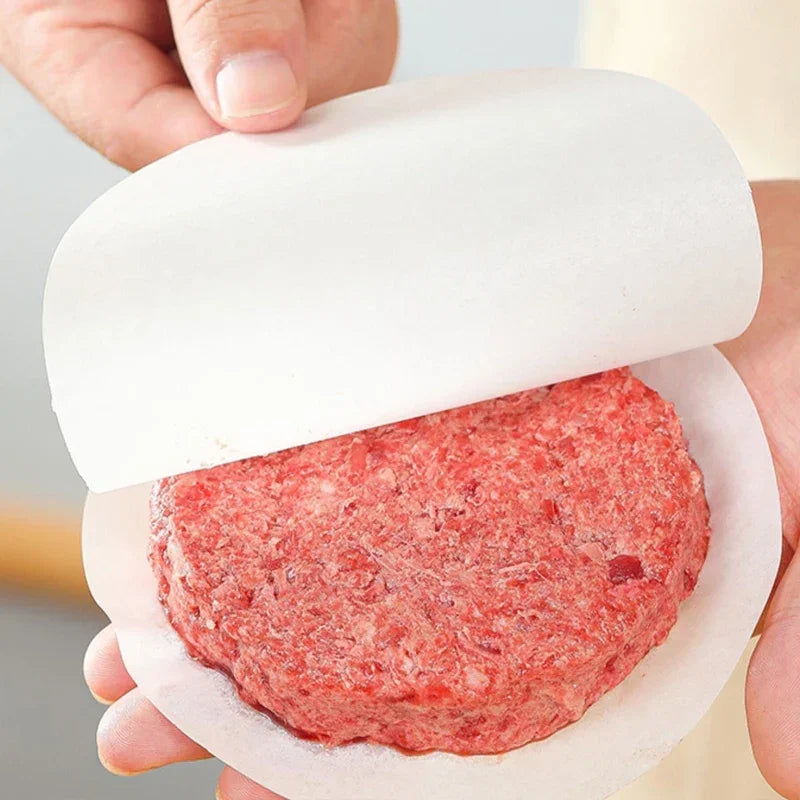 Hamburger Patty Paper – Non-Stick Wax Sheets for Frozen Meat Storage