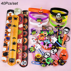 Halloween Kids Party Accessory Set – Ghost and Pumpkin Favors for Celebration