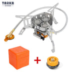Folding Gas Camping Stove – 5800W Portable Burner for Outdoor Hiking BBQ