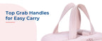 Large Capacity Cosmetic Bag – Wide-Open Makeup Organizer for Travel