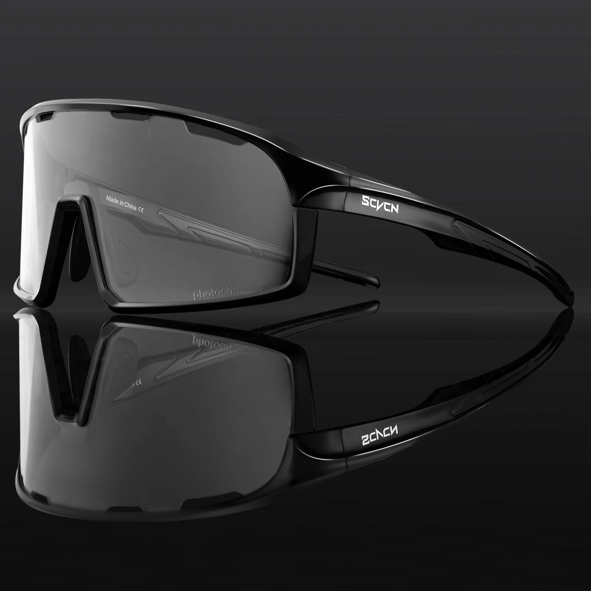 Photochromic Cycling Sunglasses – UV400 Protective Eyewear for MTB Sports