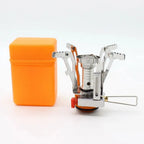 Foldable Alloy Gas Stove – Ultra-light Portable Cooker for Camping and Hiking