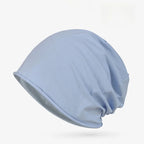 Cotton Sleep Cap – Breathable Unisex Headscarf for Nightwear and Hair Loss