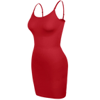 Womens Tummy Control Full Slip – Invisible Body Shaper for Under Dresses