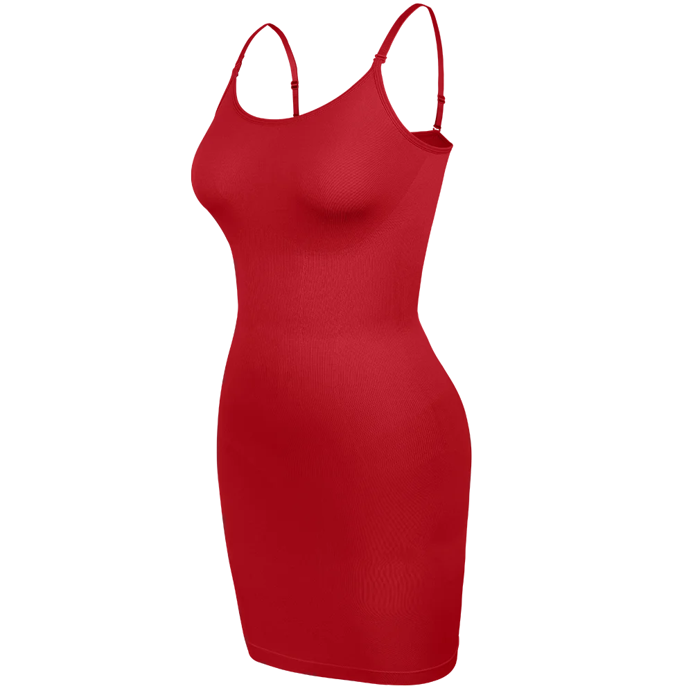Womens Tummy Control Full Slip – Invisible Body Shaper for Under Dresses