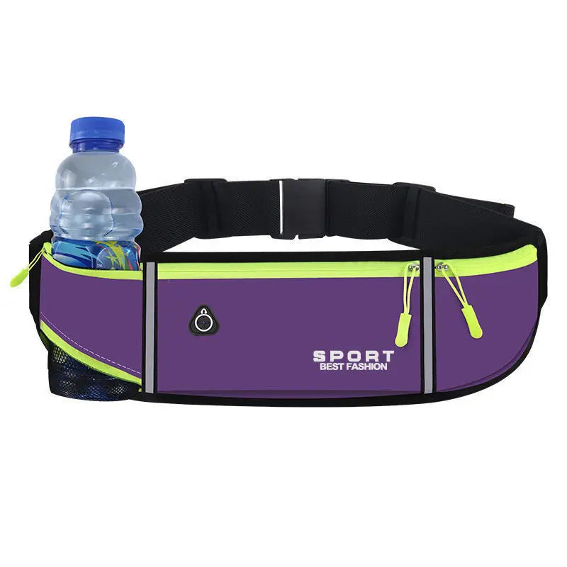 Running Waist Belt – Slim Fanny Pack for Mobile Phone Gym and Cycling
