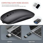 Wireless Gaming Mouse – Dual Mode Ergonomic Rechargeable for PC Laptop Mac