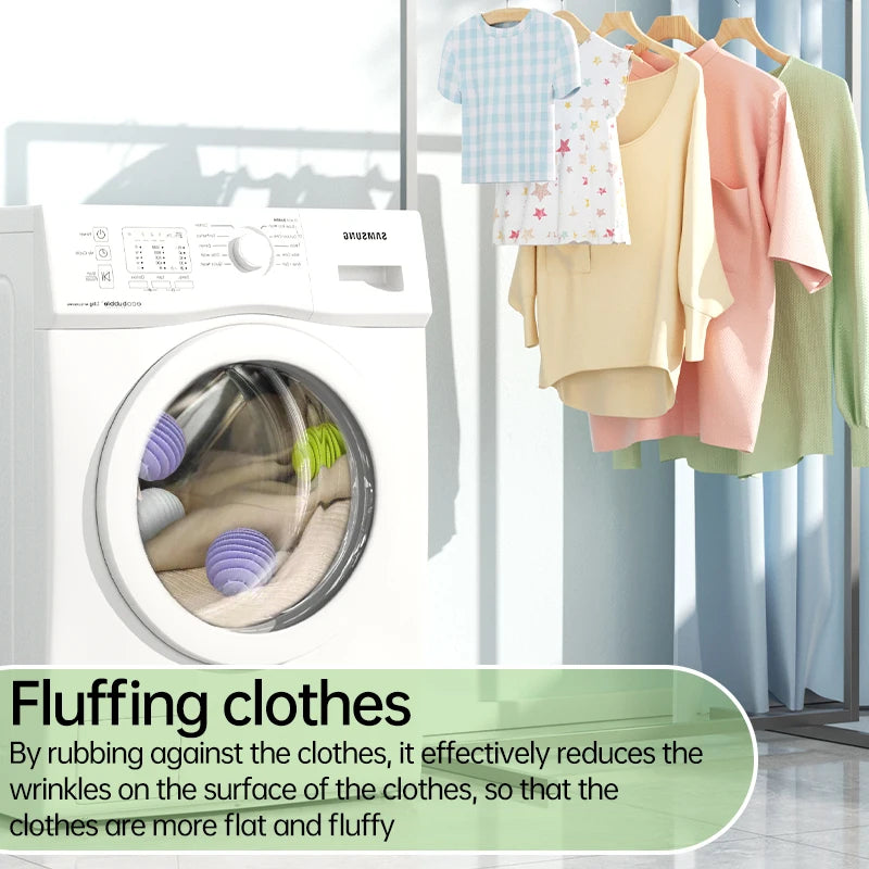 Reusable Silicone Laundry Ball – Anti-Wrap Cleaning Tool for Washing Machines