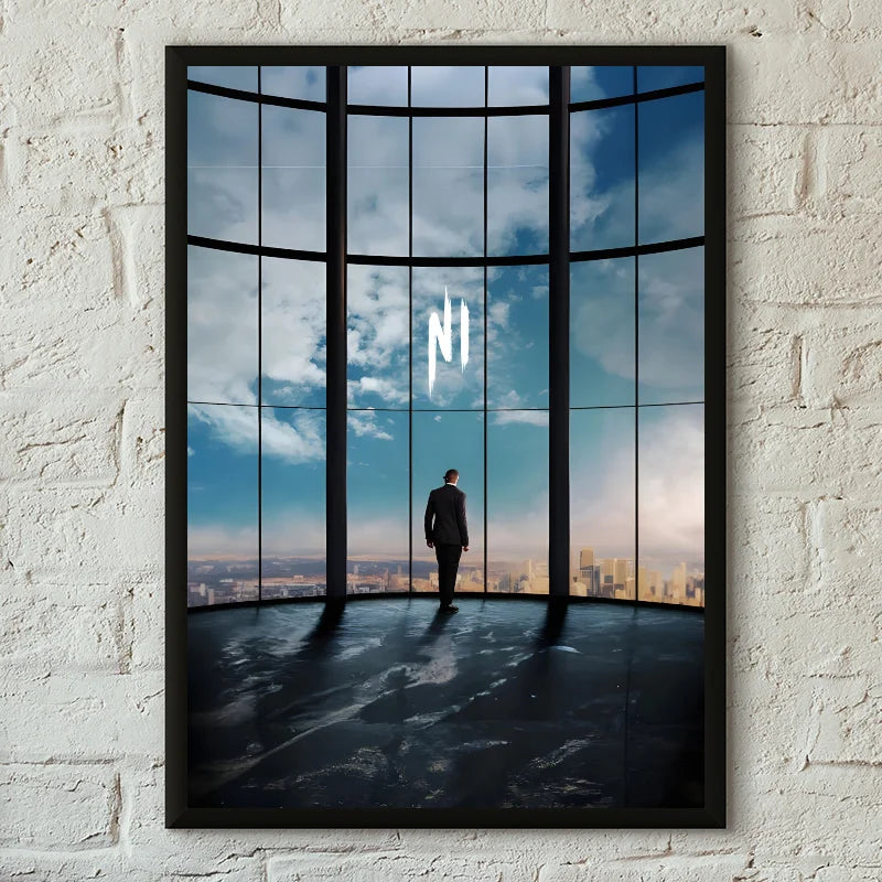 Ninho Rapper Wall Poster – Self-Adhesive Waterproof Art for Room Decor