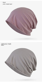 Cotton Sleep Cap – Breathable Unisex Headscarf for Nightwear and Hair Loss