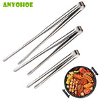 Stainless Steel BBQ Tongs – Multipurpose Kitchen Utensils for Grilling