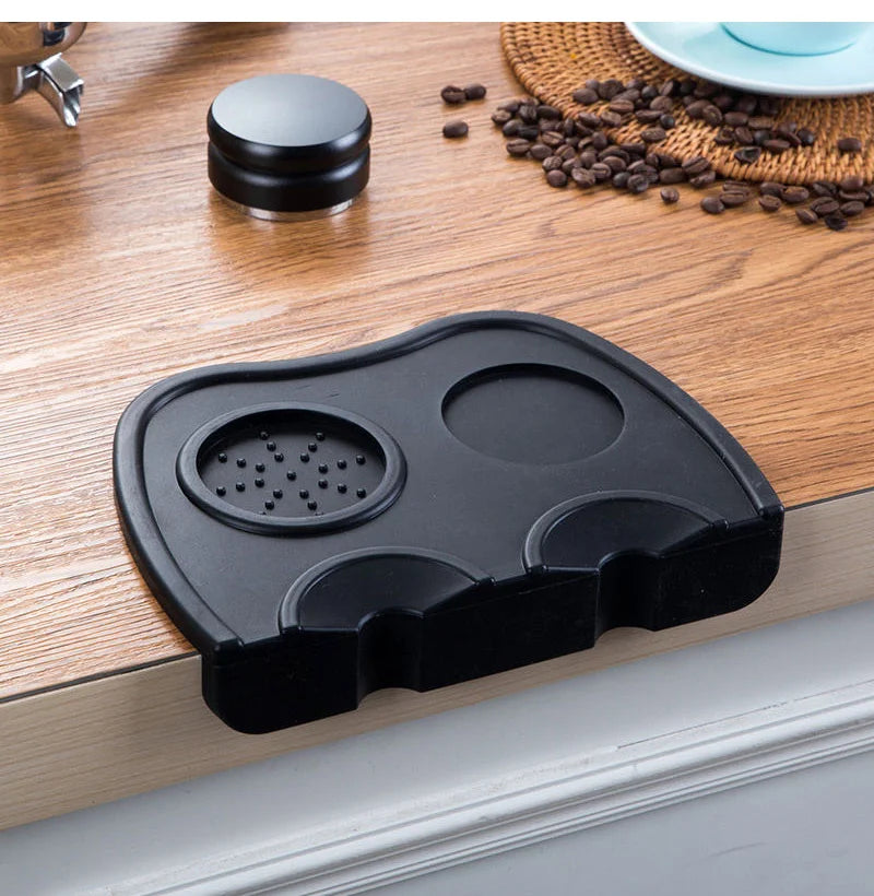 Silicone Espresso Tamping Mat – Non-Slip Barista Tool Station for Coffee Press