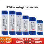 LED Lighting Transformer – Multi-Watt Power Adapter for LED Light Strips