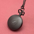 Vintage Crow Skull Pocket Watch – Gothic Necklace for Cosplay Gift