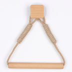 Adhesive Hemp Paper Towel Holder – Wall Mounted Rack for Bathroom Storage