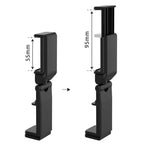 Foldable Airplane Phone Mount – Rotatable Travel Stand for Flight and Desk
