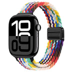 Braided Nylon Loop Watch Band – Magnetic Adjustable Bracelet for Apple iWatch