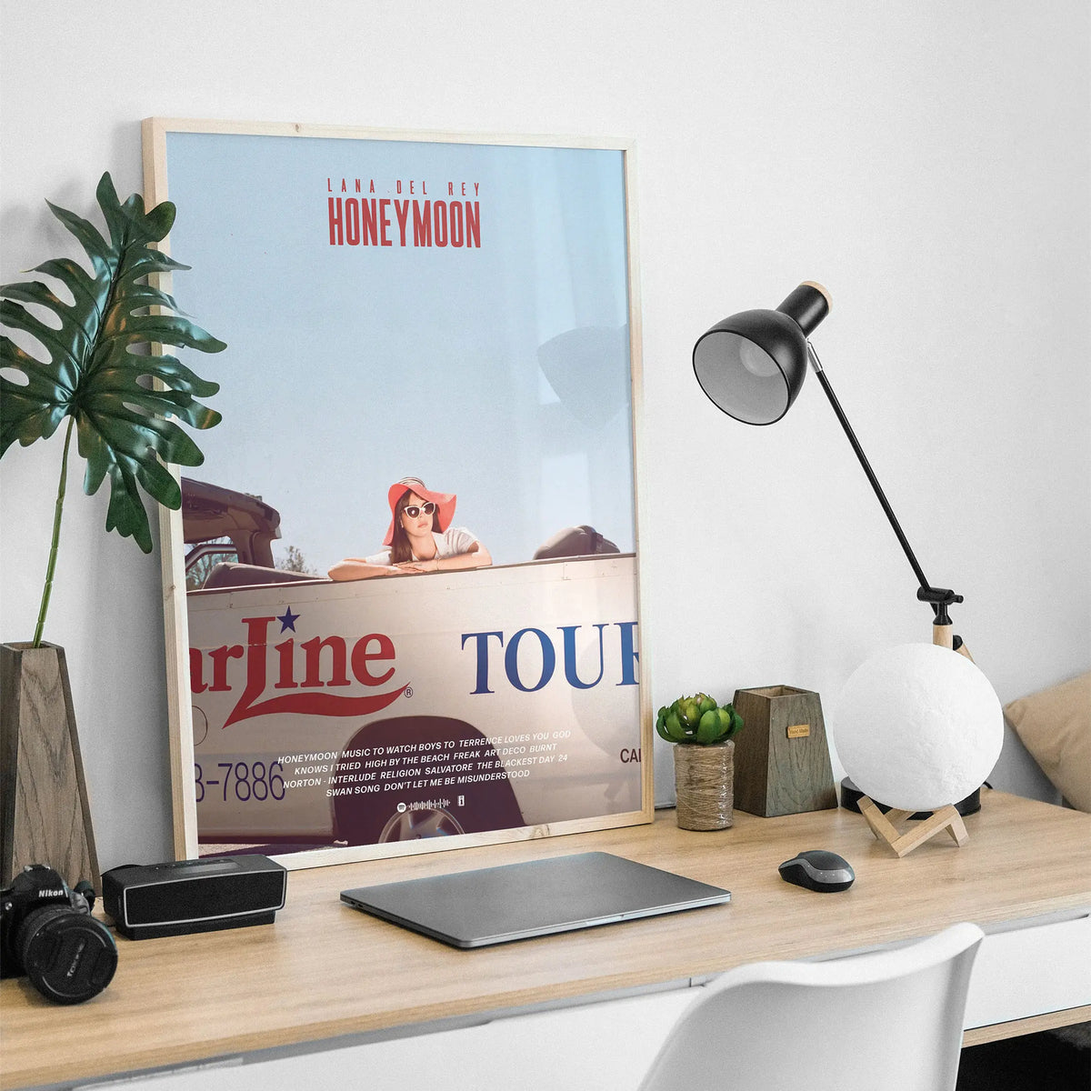 Lana Del Rey Music Album Canvas Poster – Aesthetic Wall Art for Home Decor