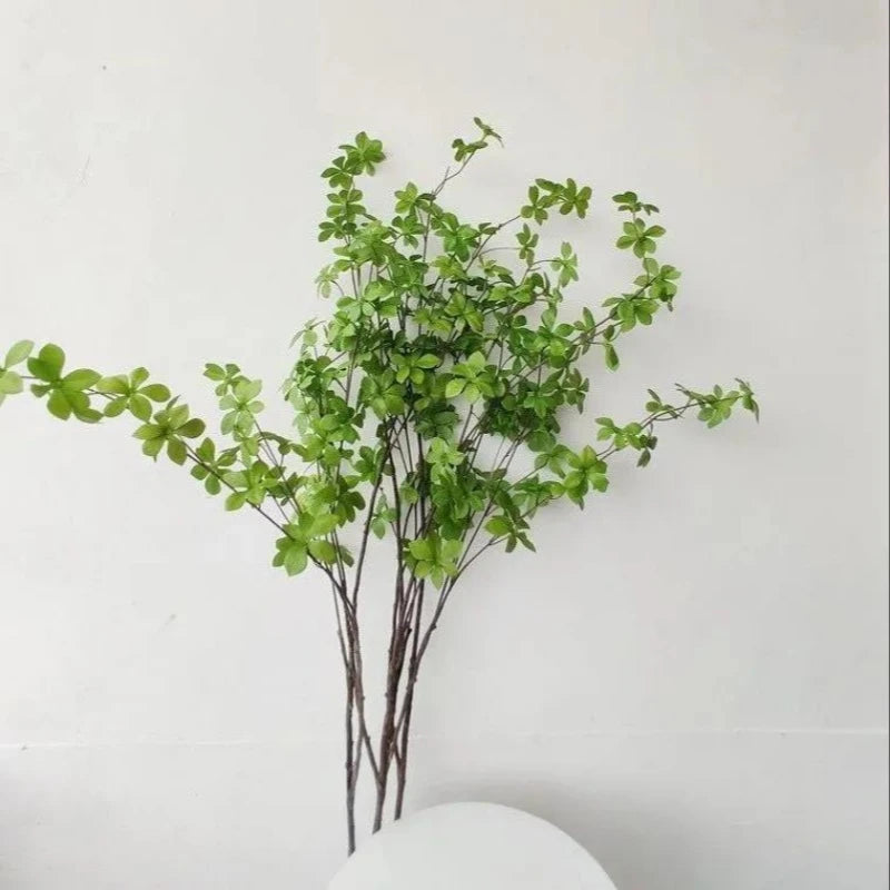 Artificial Japanese Pieris – 35.4 Inch Faux Greenery for Nordic Home Decor