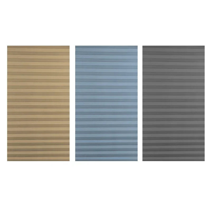 Self-Adhesive Pleated Blinds – Half Blackout Privacy Shades for Home Windows