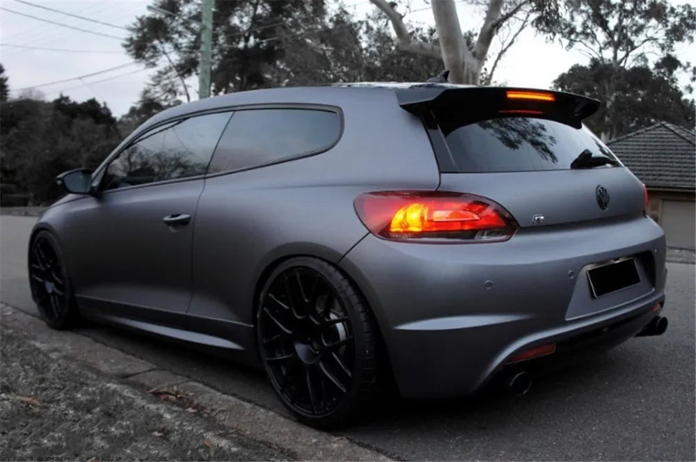 Matte Dark Grey Vinyl Film – Bubble Free Wrap for Vehicle and Console Decals