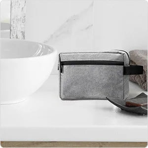 Portable Toiletry Organizer – Travel Cosmetic Pouch for Men and Women