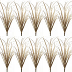 Artificial Onion Grass Bushes – Faux Reeds for Home and Garden Decor